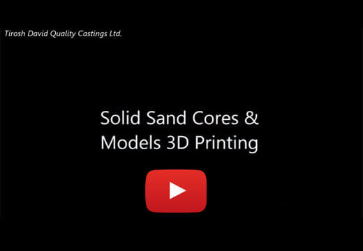 Solid Sand Cores & Models 3D Printing